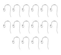 8 Pairs Solid Earring Hooks,for Drop Dangle Earring Findings DIY Jewellery Making, ldeal for Crafters,The Ball Dot Design Ensures Secure Wear