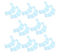 8 Pairs Swimming Gloves M Size Silicone Webbed Hand Fins