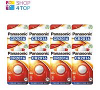 8 PANASONIC CR2016 LITHIUM POWER BATTERIES 3V CELL COIN BUTTON 1BL EXP 2032 NEW