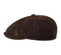8 Panel Vintage Bowling Flat Cap by Stetson