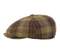 8 Panel Wool Garage Flat Cap by Stetson