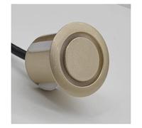 8 Parking Sensor Parktronic Car Automobile Reversing Backup Radar Electronics Rear Auto Detector Backing Assistance Kit Buzzer Car Reversing Sensors(Gold)