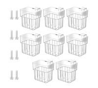 AWHAO 8 Parts Aquarium Plant Support Landscaping Accessories Suspended Decor Aquascaping