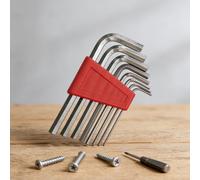 8 Pc mini Hex Key Allen Wrench Set, Hexagon Imperial System Wrench Set, Multi-Size (1/4",1/8", 3/32", 5/64", 1/16") for Home Improvement, Auto & Mechanical Repairs, Bicycle Maintenance