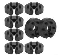 8 PCS 16mm Spring Travel Limiters with Six Position Adjustment for Front or Rear Vehicle Suspension Cushion Applications