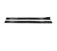 8 Pcs 2.2m Winglet Splitters Lip Side Spoiler Fit For Benz C S Class W223 W206 C220 C200 C300 S450 Splitter Spoiler Car Protector(Gloss black 2m)