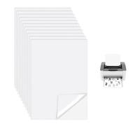 8 Pcs A4 Water Soluble Stabilizer Printable Embroidery Paper, Dissolving Paper Allowed for Hand and Machine Embroidery Patterns, 21×30cm