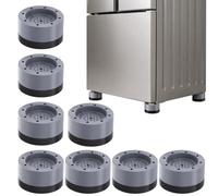 8 Pcs Anti Vibration Pads for Washing Machine，Adjustable Height Washing Machine Pads Anti Vibration Pads for Washing Machine,Non-Slip Universal Washing Machine Feet Cups for Dryer & Furniture