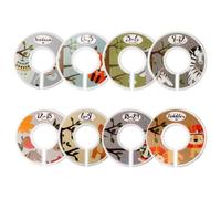 8 Pcs Baby Wardrobe Dividers Set, Organize Your Baby's Closet Efficiently, Newborn to Toddler Size Dividers(Animal)
