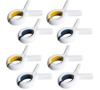 8 PCS Beach Towel Clips for Sun Loungers and Chairs - Durable Plastic Towel Pegs with Strong Grip - Ideal for Poolside, Garden, and Travel - Prevents Towels from Slipping or Blowing Away