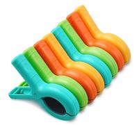 8 Pcs Beach Towel Clips for Sun Loungers, Large Beach Towel Clips, Strong Grip Non-Slip Sunbed Towel Pegs for Sun Lounger, Washing Line, Laundry, Pool & Cruise Chairs Sunbeds