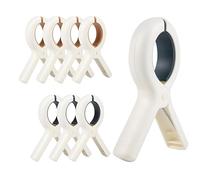 8 Pcs Beach Towel Clips,Towel Clips for Sun Loungers,Large Towel Clips,Sunbed Towel Clips,Strong Grip Clothes Pegs for Sun Lounger, Laundry, Sunbeds,Pool Chairs, for Beach, Pool,Garden
