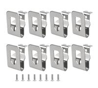 8 PCS Belt Clips, Stainless Steel Drill Belt Clip Hooks Waist Buckle Replace Compatible with Dewalt 20V Power Tool DCD980 DCD985 DCD980L2 DCD985L2 DCD780