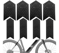 8 Pcs Bicycle Chain Stay Protector, Frame Protectors, Silicone Chain Stay Frame Guard, Bike Frame Protection Guard Pad Cover, Sticker Chainstay Protector, Road Bicycle Chain Pad for Bicycle E-Bike
