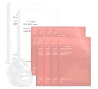 8 Pcs Bio Collagen Face Mask, Overnight Collagen Face Masks for Skin Care, Pore Minimizing, Elasticity Improvement, Anti-Aging, Hydrating Sheet Hydrogel Masks