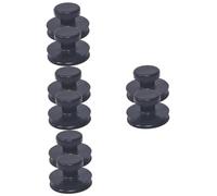 8 Pcs Bodhisattva Bowl Lifting Handle Tibetan Bowl Suction Cup Sound Bowl Accessories Meditation Ring Cushion Singing Bowl Cushion Zen Decoration Black Trim Bowl Mat Music Rubber