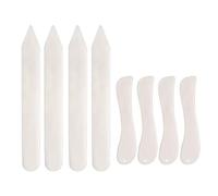 8 PCS Bone Folder Tool,Paper Creaser Set Scoring Tool for Paper Crafts Book-Binding Card Making and Office Supplies for DIY Handmade Leather Burnishing Bookbinding Books Cards and Paper Crafts