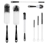 8 Pcs Bottle Brush Cleaning Set - Multi-Function Brushes for Bottles, Straws, Jars & Kitchen Tools, Reusable Cleaning Kit with Various Sizes
