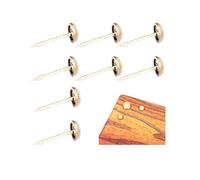 8 Pcs Brass Screws,Hinges Screw Small Hinge Cabinet Head Flat Set Tiny 15mm All-Copper Assortment Caps Countersunk Covers Decorative Replacement Round Spax,for Kitchen Door Drawer Furniture Wall