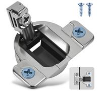 8 PCS Cabinet Hinges Replacement for Blum Cabinet Hinges (110 Degree 30.310-11.02), Screw On Self Closing Kitchen Cabinet Door Hinges (Include Screws, Without Mounting Plate)