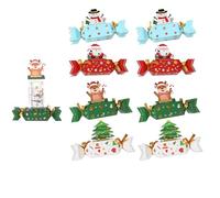 8 Pcs Candy Christmas Surprise Money Pull Pouch,Surprise Money Pull Pouch- Hexagon, Candy Cane P-ull Out M-oney Pouch, Christmas Party Gifts M-oney Box for Cash P-ull