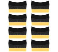 8 Pcs Car Detailing Tyre Dressing Applicator Pads, Car Tyre Shine Applicator Sponges Pads, Curved Auto Sponges for Car Cleaning, Car Wax Applicator Pads, Tire Sponge Brush for Car Tire Gel Shine