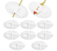 8 Pcs Catheter Holder Stabilization Devices, Adhesive Catheter Legband Strap for Tube Securement, Catheter Supplies for Men& Women for Single and Double Tubes