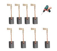 8 PCS CB459 Carbon Brushes Compatible with Ma-kita Angle Grinder GA4530R CB459 GA4534 GA5030 JS1000 PJ7000 TM3000C High-Density Motor Carbon Brush Electric Power Tools Replacement