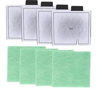 8 PCS Cf1 Filter Service Pack 3 Month, Replacement Kit Compatible with Interpet Cf1 Filter, Fish Tank Filter Cartridges for Aquarium Maintenance, Promotes Water Clarity and Biological Balance