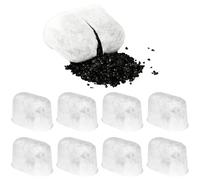 8 Pcs Coffee Machine Filters, Activated Charcoal Water Filters, Replacement Water Filters for Cuisinart, Delonghi, Improve Coffee Taste