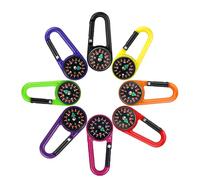 8 pcs Compass Navigation Hiking Gear Survival Equipment Compass Set | Waterproof Pocket for Outdoor Camping Hiking Navigation Expedition Map Reading Kids Guide Orienteering and Survival