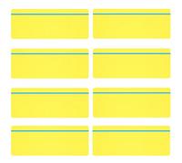 8 Pcs Dyslexia Overlays, 19cm x 7cm Yellow Overlays for Reading Dyslexia