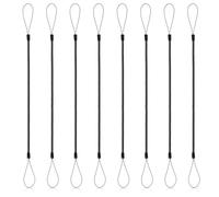 8 PCS Elastic Lanyard Tether Retractable Spring Coil Strap Pens Coil Spring Straps Touch Pens Plastic Coil Spring Leash Stylus Lanyard Cord for Tethering Touch Pens to Touchscreen (14.2in)