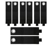 8 PCS Extension Cord Holder Organizer, Heavy Duty Storage Straps, Cable Straps, Wrap-It Storage Straps, Cord Wrap Keeper for Hose, Garage, Rope, Cables of Home, Basement, RV Workshop, Boat