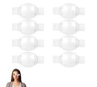 8 Pcs Eye Shield After Cataract Surgery, Clear Self Adhesive Eye Patches, Breathable Post Surgery Eye Protection with Small Holes, Comfortable Eye Shield After Surgery for Recovery Men Women