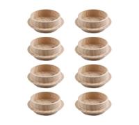 8 PCS Felt Floor Cups-GroveEss Round Furniture Felt Castors Non Slip Leg Protector 4.4cm/1.73in Protective Pads for Chair Table Furniture Feet Legs Wooden Floors