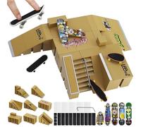 8 Pcs Finger Skateboards, Mini Fingerboard DIY Set, Kids’ Toy for Boys and Girls