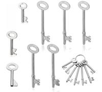 8 Pcs Fireman FB2 Key Set with FB, FB1, FB2, FB4, FB11, FB14 Fire Brigade Keys, Emergency Door Keys, Fireman Fire Alarm Key Kit for Emergency & Maintenance Use