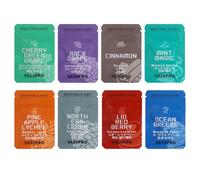 8 Pcs Flavoured Inner Filter Packs Breathing Necklace with Filter Anxiety Relief Natural Essential Oil Ocean Cedar Cinnamon Pineapple & Lychee Mint Red Plum Green Grape and Grape