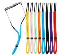 8 Pcs Floating Sunglasses Straps Buoyant Glasses Retainer for Water, Universal Adjustable Floatable Eyewear Lanyard for Boating Kayaking Fishing Paddleboarding Beach Lake Pool