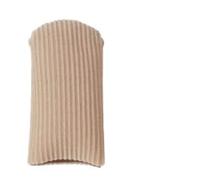 8 PCS Gel Toe Caps Closed Toe Surface Fabric Sleeve Protectors, Silicone Toe Sleeve Cushions and Protects, Provide Relief for Corns, Blisters and Calluses Protect, Big Size