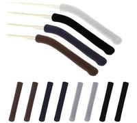 8 Pcs Glasses Ear Cushions,Soft and Non-Slip Ear Pads for Glasses,Breathable and Sweat-Absorbent Glasses Arms,Glasses Leg Pads,Glasses Ear Pads Suitable for Sunglasses,Reading Glasses