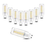 8 Pcs GU10 LED Light Bulbs, LED Corn Bulb Warm White 3000K 10W, 1000lm 360 Degree Angle GU10 LED Corn Bulbs Not dimmable for Home Lighting