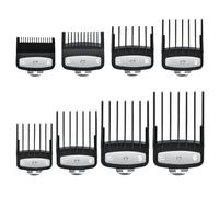 8 Pcs Hair Clipper Guards Combs Professional Hair Clippers Limit Comb Different Hair Clipper Combs Guides for Haircut Trimming Grooming
