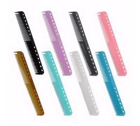 8 PCS Hair Cutting Comb, Multi Function Carbon Combs for Hair Stylist, Professional Design, Medium snd Fine Teeth, Suitable for Men and Women Haircutting (Multi Color)
