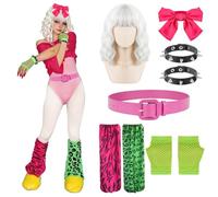 8 Pcs Halloween Chick Costume Accessories Set for Halloween Chicken Cosplay