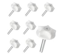 8 Pcs Headboard Fixings Bolts - M8 Heavy Headboard Screws and Washers for Divan Beds Fittings, Bolt Fittings to Keep the Headboard Fixed, Simple Installation and Firm Fixation