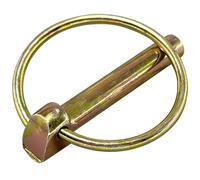 8 PCS Heavy Duty Lynch Spring Pin Assortment Kit,Round Linch Pins for Tractors, Trucks, Lawn Mowers (8mm)