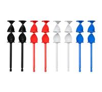 8 pcs Helix Resin Mixer, BOSOIRSOU Reusable Epoxy Mixer Paint Stirrer for Drill Stirring, Resin Mixer Paddles, Drill Mixer Attachment for Resin Mixing Paint Mixing
