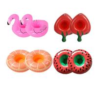 8 Pcs Inflatable Drinks Holders, Pool Drink Cup, Floating Drinks Holder for Hot Tub, Hot Tub Cup Holder, Perfect for Pool Parties, Beach Outings, and Family Fun